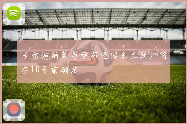 卡尔迪纳莱与伊布坚信米兰新帅将在10号前确定